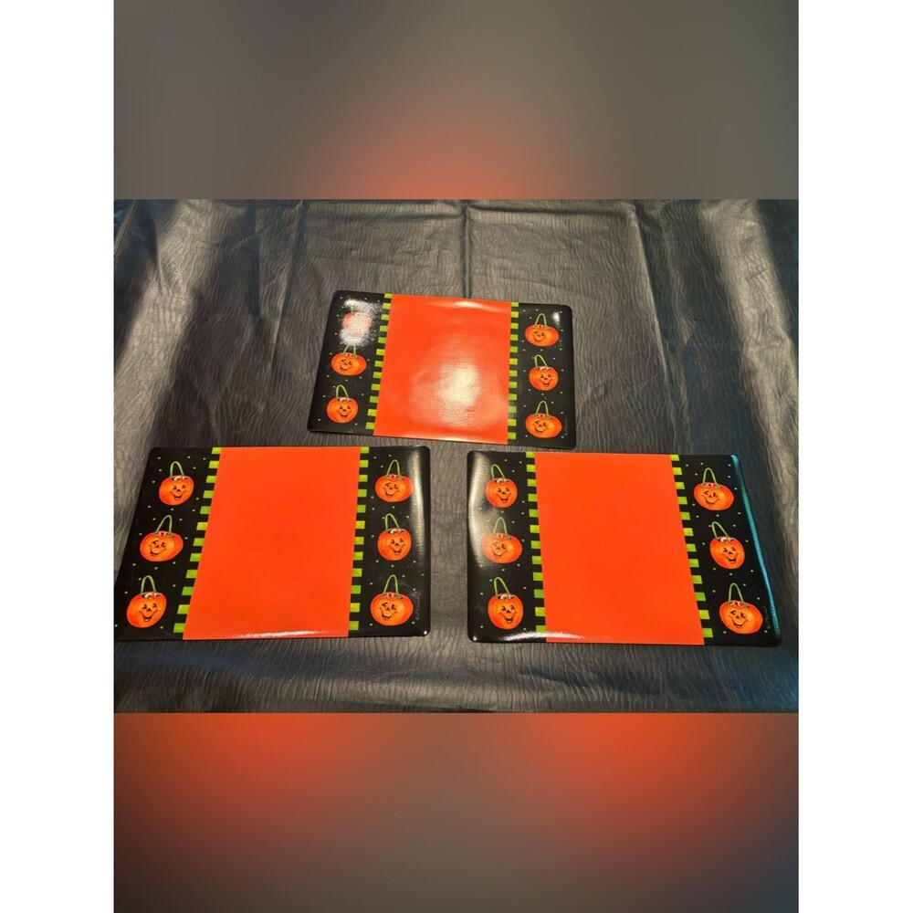 Vintage Halloween Placemats set of 3